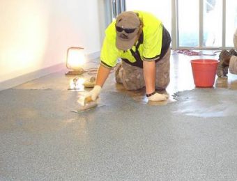 Обеспыливание бетонного пола под ключ